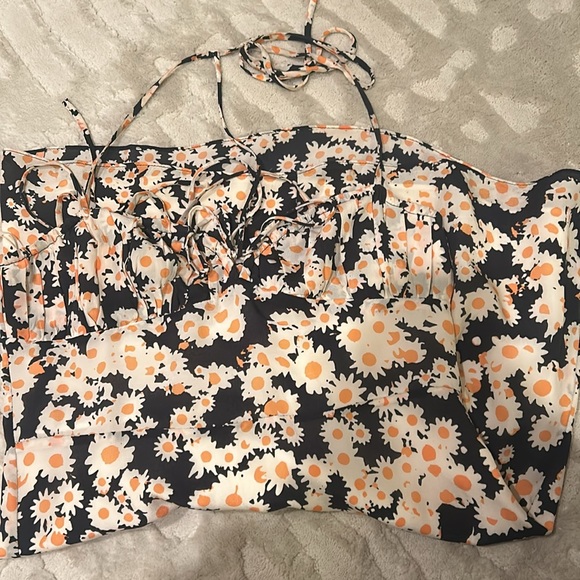 Rèalisation Par “The Devon” mini dress in Flower Power - Picture 7 of 9